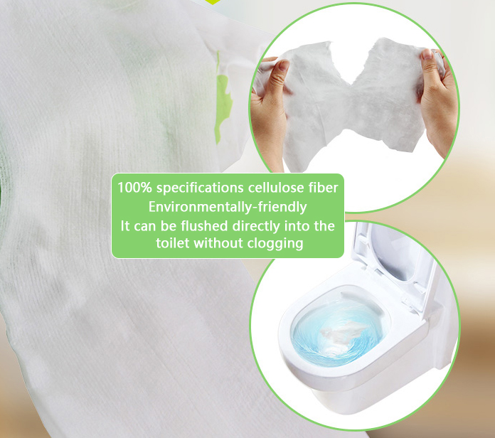 flushable wipes