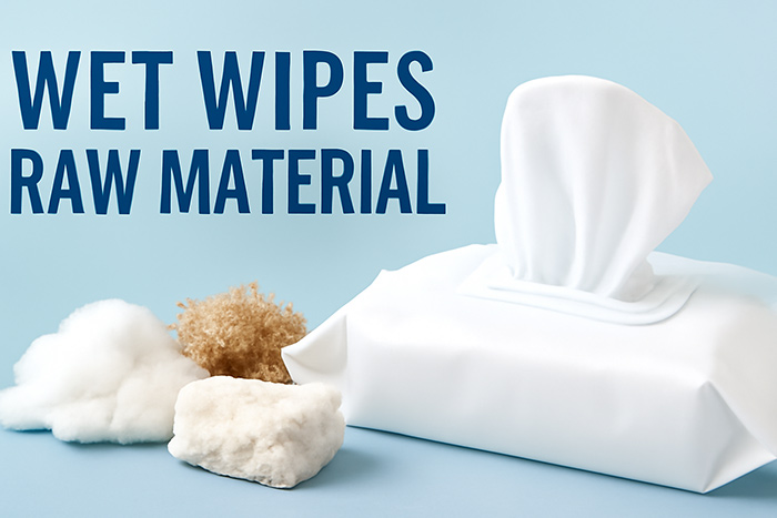 Wet wipe raw material