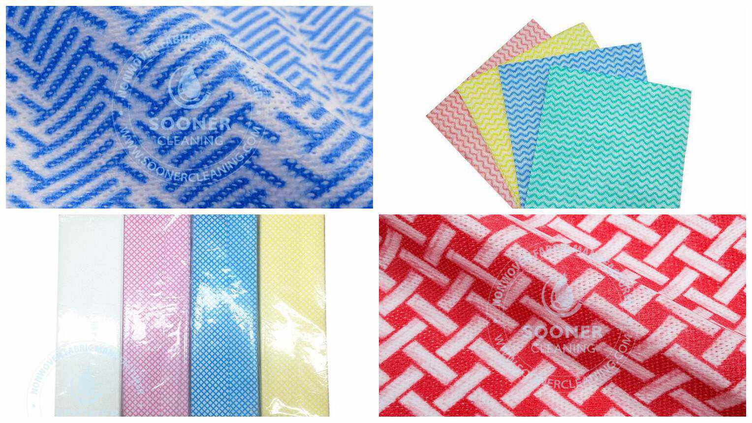 Spunlace nonwoven fabric for printing and dyeing: soft, durable, and highly absorbent.