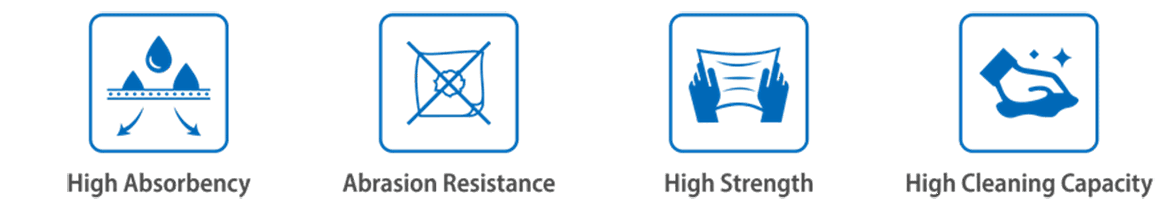 Spunlace Non woven Fabric for Wet wipes