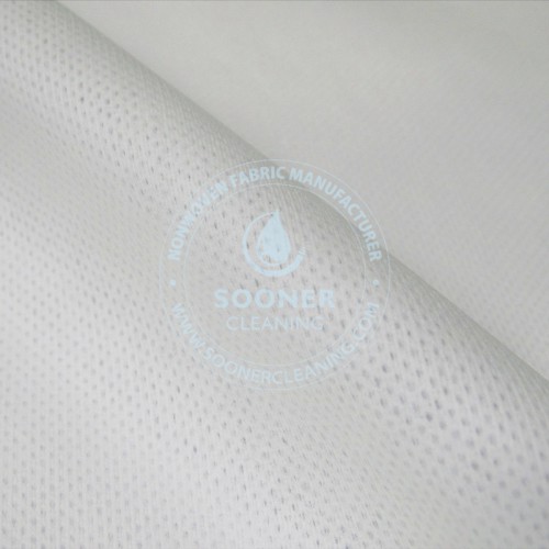 Wood-pulp polyester mesh fabrics