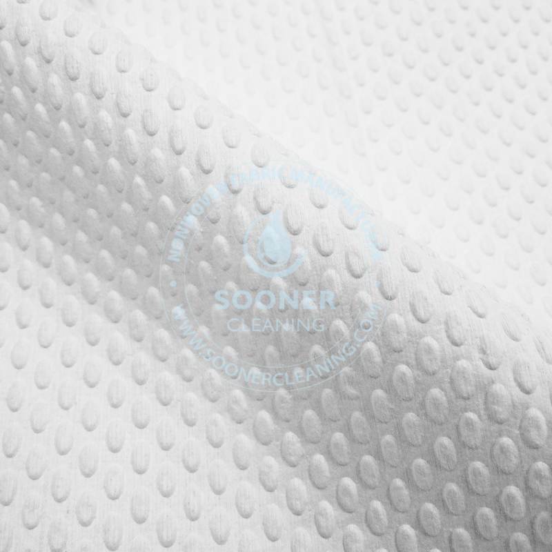 Industrial-grade embossed non-woven fabric