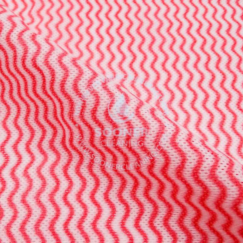 Hydroentangled Printed Nonwoven Fabric