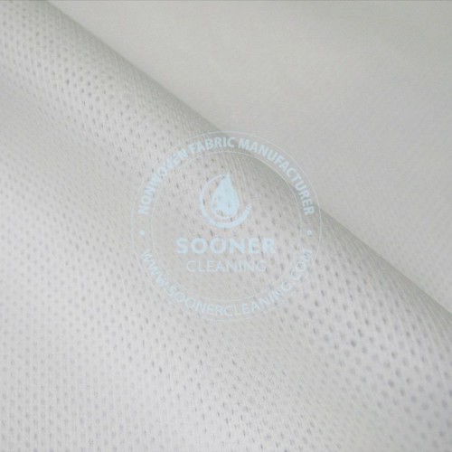 Mesh Woodpulp Polyester Nonwoven
